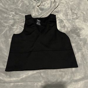 J.o&co Tight Cropped Ribbed Tank